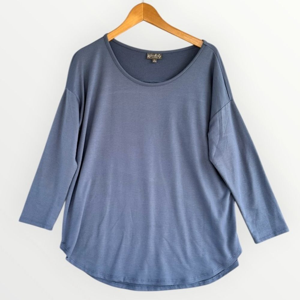🎉5 for $45🎉 Wonderly top blouse shirt size L